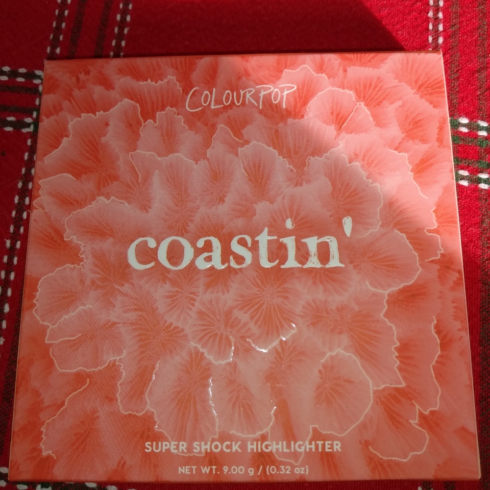 Colourpop Coastin' super shock highlighter